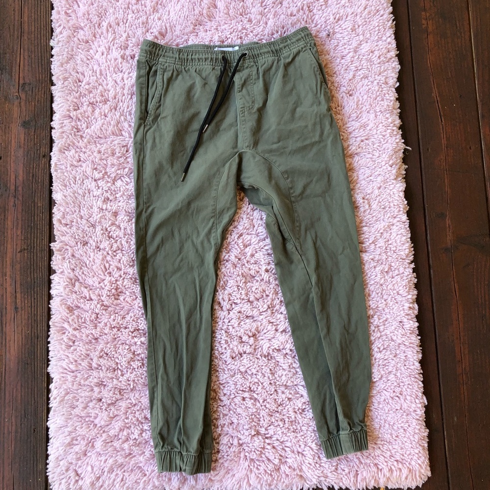 Army Green Joggers